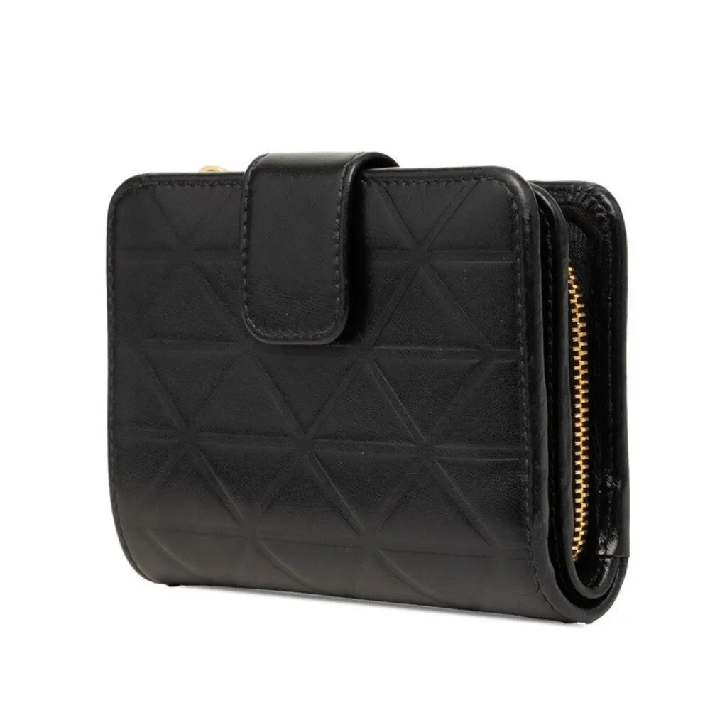 Prada Triangle Logo Bi-fold Wallet